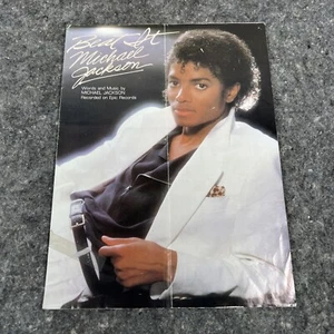 MICHAEL JACKSON Beat It 1983 sheet music piano vocal guitar - Picture 1 of 5