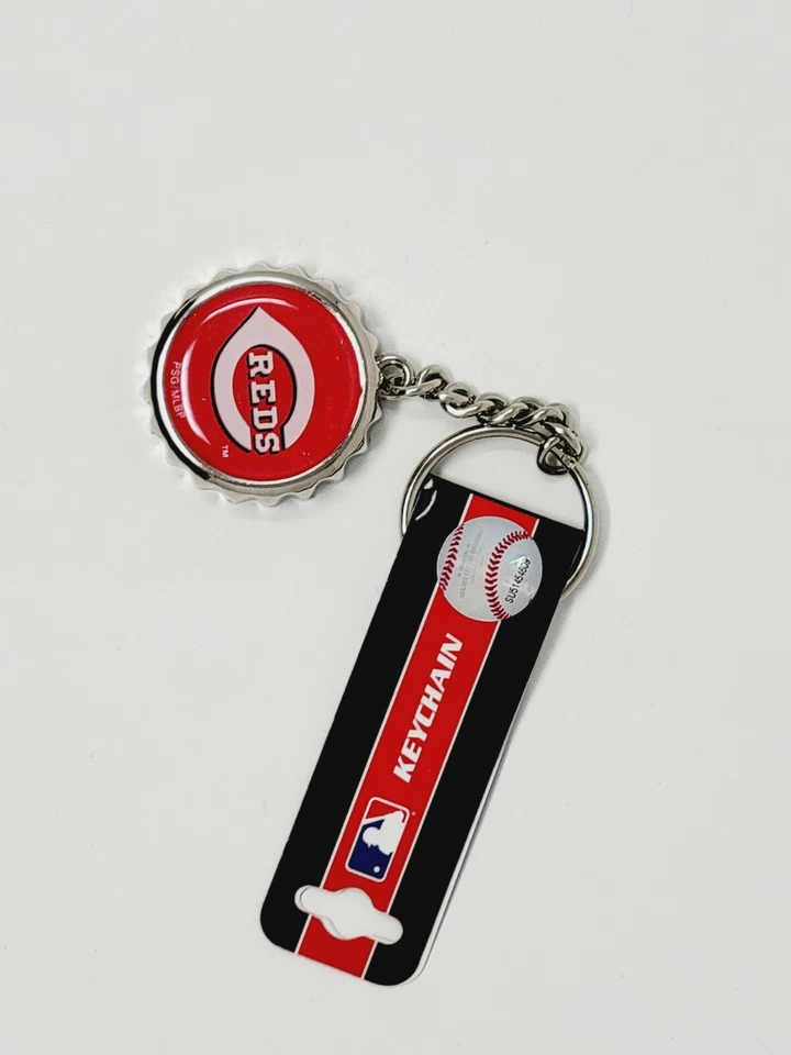 MLB Cincinnati Reds Keychain with Bottle Opener Cap  - Image 1 of 1