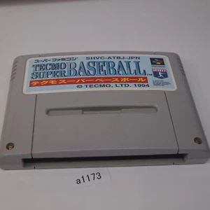 a1173 TECMO SUPER BASEBALL SNES Nintendo Super Famicom SFC JAPAN - Picture 1 of 2