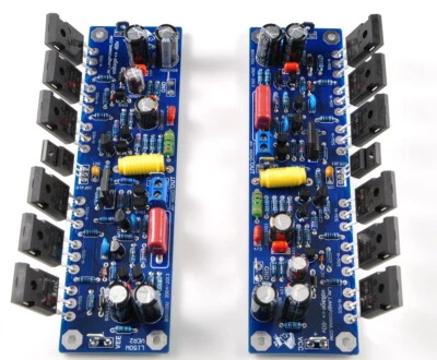 L150W Finished Amplifier Board 6* IRFP250 Each Channel  200W MOSFET - Image 1 of 4