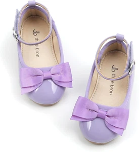 Toddler Girls Dress Shoes Ballet Mary Jane Flats Princess Costume Shoes - Picture 1 of 12