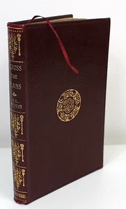 1909 Robert Louis Stevenson Across the Plains Leather Bound Gold Decoration - Foto 1 di 5