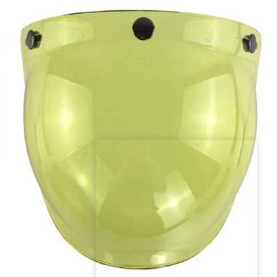 Open Face Helmet Visor Motorcycle Helmets Bubble Visor Flip Up Motorcycles Visor - Image 1 of 4