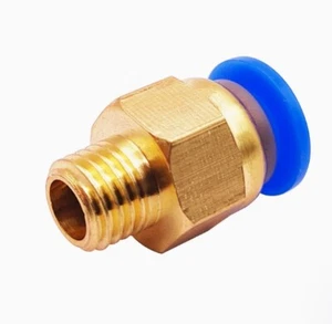10pcs 10MM Tube x 1/4" BSPT Male Pneumatic PUSH TO CONNECT RELEASE AIR FITTINGS - Picture 1 of 4