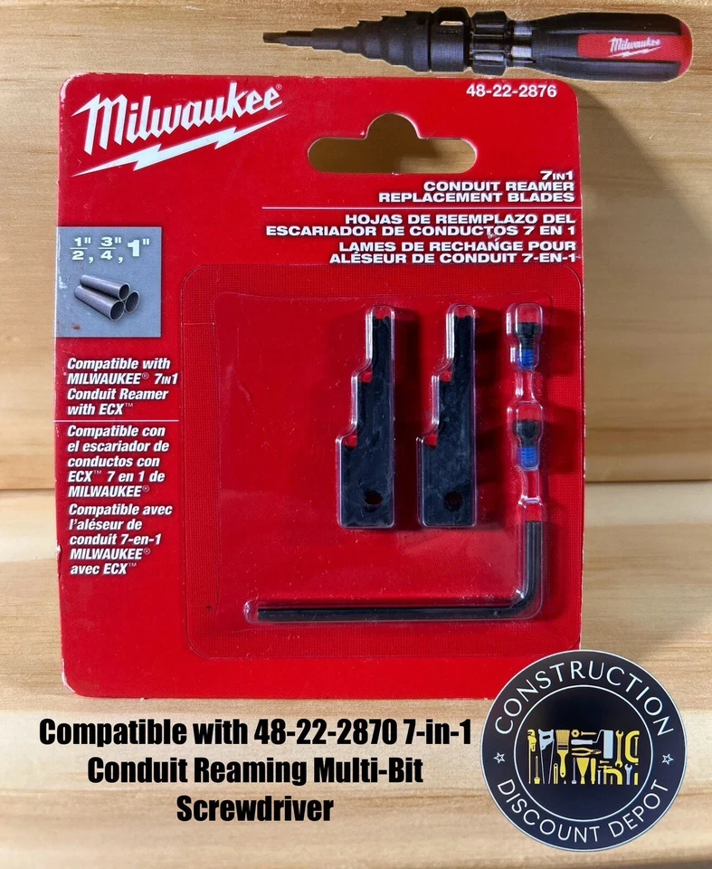 Milwaukee 48-22-2876 Replacement Reaming Blades Kit