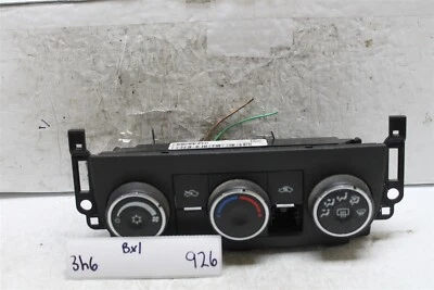 Chevrolet Impala 2006-2008 control de temperatura de zona única 15909093 926 3H6-B1 Foto 1 de 4