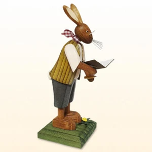 Steglich Osterhase Osterhasenjunge mit Löwenzahn neu 2025 Erzgebirge Fachhändler - Bild 1 von 2