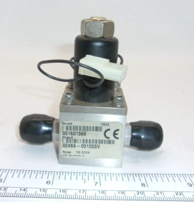 MKS 248A-00100SV Flow Control Valve RANGE 100 SCCM, 2209A - Image 1 of 4