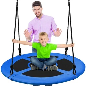 SWING Rope Hammock - 600 lb Capacity, Easy-to-Assemble – Indoor & Outdoor - Picture 1 of 8