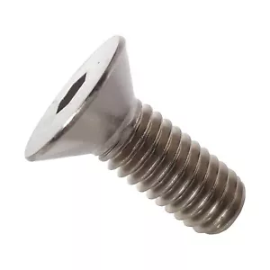 3/8-16 x 2" Flat Head Socket Cap Screws Allen Drive Stainless Steel Qty 250 - Picture 1 of 7