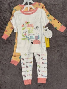 Koala Kids Baby Girls Clothes Size 18 Months 4pc Pajamas - Picture 1 of 4
