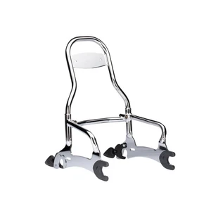 Barra Sissy de pasajero de liberación rápida Indian Steel 12", cromada P/N 2880669-156 OEM - Imagen 1 de 1