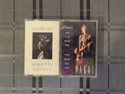 Nakai - Earth Spirit/Emergence (Cass, Album) Canyon USA Like New Used NM Cond  - Image 1 of 2