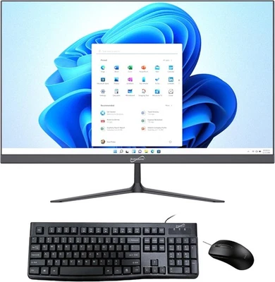 Computadora de escritorio Supersonic 27" Windows 11 IPS LCD todo en uno 16 GB RAM 512 GB SSD Foto 1 de 4