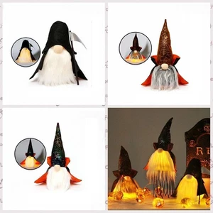 3-style Gnome Faceless Doll Stuffed Dwarf Pirate Color-changing Lights Cosplay - Picture 1 of 5