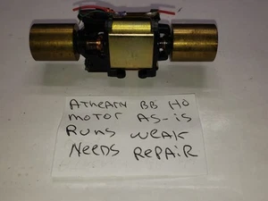 COMO ESTÁ FUNCIONANDO DÉBIL Athearn escala HO MOTOR VOLANTES LATÓN 84040 necesita reparaciones  - Imagen 1 de 12