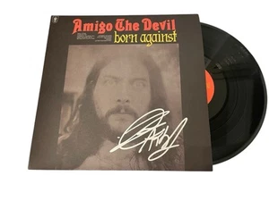 AMIGO THE DEVIL SIGNED AUTOGRAPH BORN AGAINST VINYL RECORD ALBUM LP w/ PROOF - Picture 1 of 4