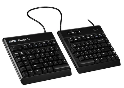 USB-A Freestyle Pro Quiet Ergonomic Split Mechanical Keyboard (Cherry MX Sile... - Image 1 of 4