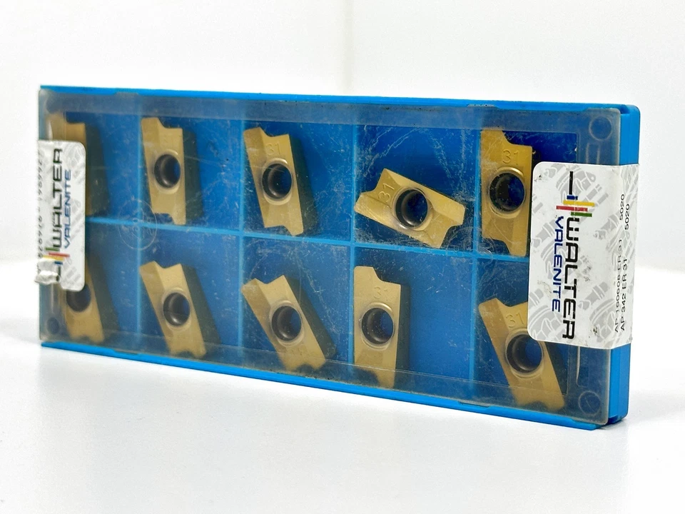 Insertos de carburo nuevos VALENITE AP 342 ER31 AP160608ER-31 grado 5020 10 piezas Foto 1 de 2