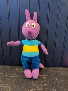 Backyardigans Austin 2006 NANCO Nick Jr. lila Känguru 11 Zoll Plüsch - Bild 1 von 3