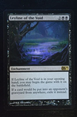 Magic The Gathering MTG LEYLINE OF THE VOID Magic 2011 LP Lightly Played - Image 1 of 2