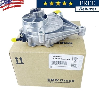 New Brake Vacuum Pump Fit for BMW 528i 328i X3 Z4 320i xDrive X1 11667640279 - Image 1 of 4