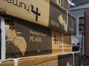 HUMAN TOUCH PC-600 PERFECT CHAIR PAD SET ONLY - Espresso Performance Leather - Bild 1 von 2