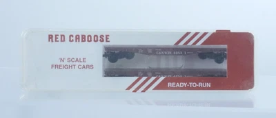NOS Red Caboose CHICAGO & NORTH WESTERN N Scale Flat Car Set - RN-16008-01 - Image 1 of 4