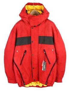 Diesel W-Trodd Chaqueta Hombre L Grande Forro Polar y Capucha Revestido Rojo € - Imagen 1 de 22