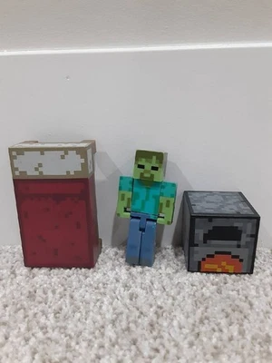 Figura Zombie Minecraft Jazwares Foto 1 de 4