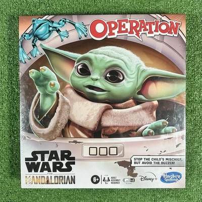 Star Wars Operation Family Board Game Baby Yoda The Child The Mandalorian New - Image 1 of 4
