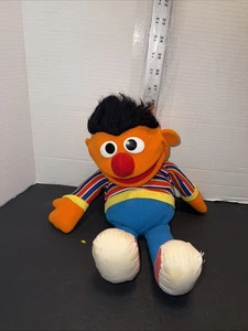 Vintage 1985 Playskool Sesame Street ERNIE Hand puppet - Picture 1 of 6