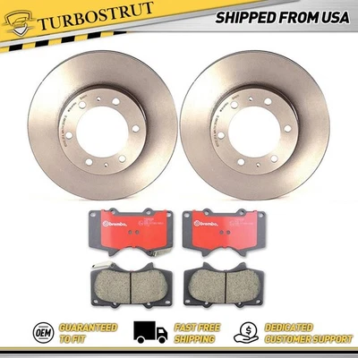 Kit de pastillas de freno delanteras Brembo para Toyota 4Runner 2003-2009 Foto 1 de 4