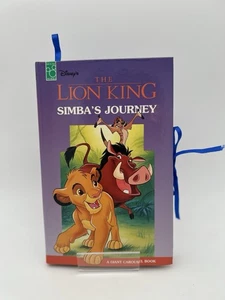 The Lion King Giant carousel Book Simba's Journey New unread 1995 Mouse Works - Picture 1 of 2