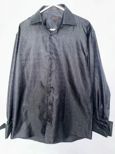 Mens Event Dress Shirt Floral Paisley Designs  by Leonardi - Picture 1 of 4