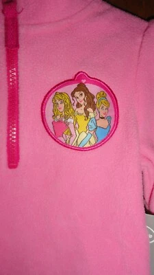 Pullover polar talla 4 princesas Cindy Belle Aurora nuevo con etiquetas rosa Disney Foto 1 de 2