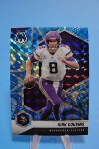 2021 Panini Mosaic Kirk Cousins Reactive Blue Mosaic Prizm 128 Minnesota Vikings - Picture 1 of 4