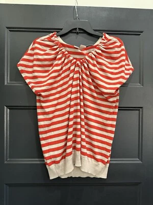 brunello cucinelli Xl女式羊绒短袖毛衣意大利 — 第 1/4 张图片