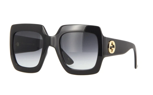 Gucci GG0053S 54mm Oversize Square Sunglasses - Black