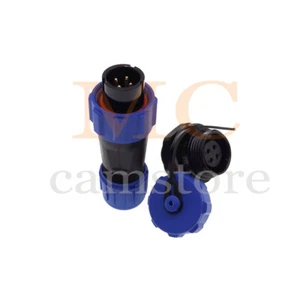 WEIPU SP13 4pin Panel Mount IP68 Waterproof Plug Socket cable Connector 200V/5A - Picture 1 of 8