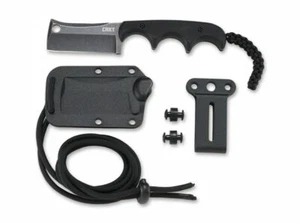 CRKT Minimalist Cleaver Blackout Neck Knife Halsmesser EDC Messer ✔️ 02CR2383K - Bild 1 von 8