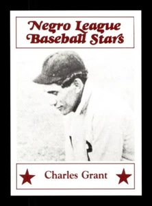 1986 Fritsch Negro League Stars #70 Charlie Grant Giants NEAR MINT *j9 - Picture 1 of 2