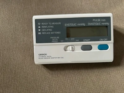 Monitor de presión arterial digital automático Omron HEM-725C solo consola Foto 1 de 4