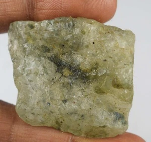 Natürliches Grün Rutil Quarz 121.15 Karat Edelstein Specimen Grobem Zertifiziert - Picture 1 of 9