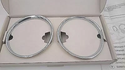 Decorazione Quadro Contatori Cromati Seat Ibiza IV 6J 2009-2011 Originale - Immagine 1 di 2