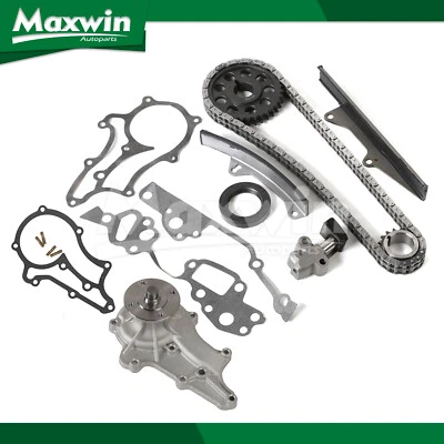 Timing Chain Kit Water Pump Fit Toyota Celica Corona Pickup 2.2L 2.4L 20R 22R - Image 1 of 4