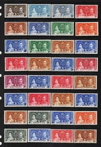 KGVI Complete Silver Jubilee Collection 57 Countries 202 Stamps All U/M  (MA008) - Picture 1 of 6