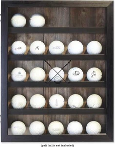 Estuche de exhibición de caja de sombra para pelota de golf Lawrence 11x14 (mismo envío cualquier cantidad) - Imagen 1 de 7