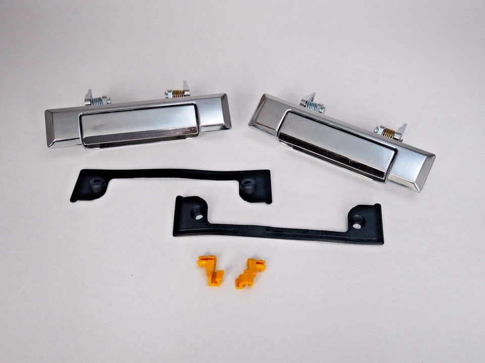 Manija de puerta cromada METAL apta para Toyota Land Cruiser J60 FJ60 FJ62 1980-90 Foto 1 de 4
