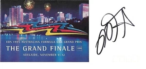 Heinz Harald Frentzen 1995 Formula One signed envelope - Picture 1 of 2
